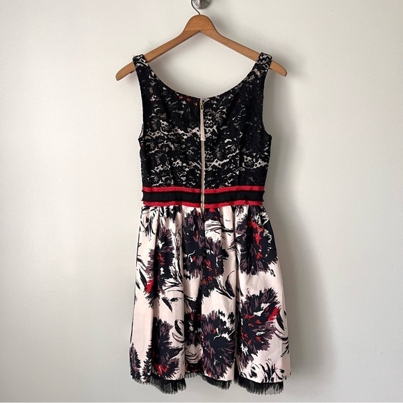 Anthropologie Peter Som x Made In Kind Brushstroke Blossoms Cocktail Dre… - Picture 9 of 14